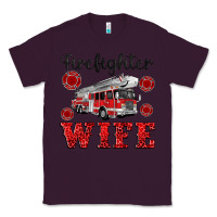 Plum firefighter wife Classic Tee - Artiststas