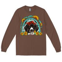Chestnut german shorthaired pointer western rainbow Long Sleeve Tee - Artiststas
