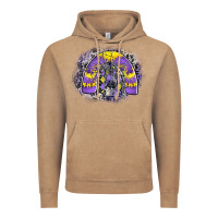 Vintage Coffee halloween rainbow Vintage Hoodie - CowhideDigitalArt