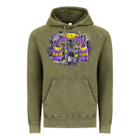 Vintage Olive halloween rainbow Vintage Hoodie - CowhideDigitalArt