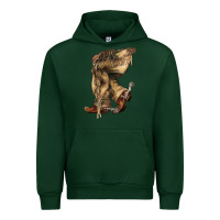 Forest Green Cowboy boots western Urban Hoodie - HowdyJamesFarm