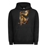 Pigment Black Cowboy boots western Urban Hoodie - HowdyJamesFarm