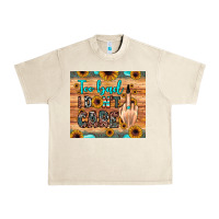 Sandshell too bad i don't care Urban Heavy Tee - JahusDesignShop
