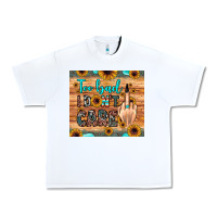 White too bad i don't care Urban Heavy Tee - JahusDesignShop