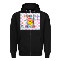 Black a little bit dramatic retro Zipper Hoodie - MaliasSmallBusiness