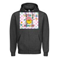Charcoal Heather a little bit dramatic retro Zipper Hoodie - MaliasSmallBusiness