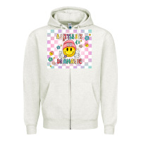 Oatmeal Heather a little bit dramatic retro Zipper Hoodie - MaliasSmallBusiness