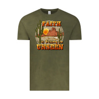Vintage Olive faith is trusting the unseen Vintage Tee - JahusDesignShop