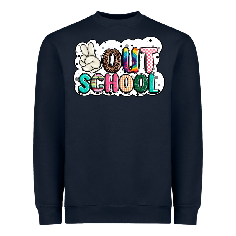 Peace Out School Heavyweight Sweatshirt by JahusDesignShop | Teevron