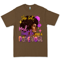 Cacao She got mad hustle and a dope soul Premium Tee - RanaPortraitStore