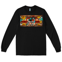 Black german shorthaired pointer license plate Long Sleeve Tee - Artiststas