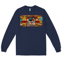 Navy german shorthaired pointer license plate Long Sleeve Tee - Artiststas