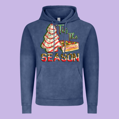 Tis The Season Vintage Hoodie Designed By Fadigitalartstudio