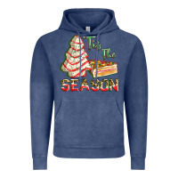 Vintage Denim tis the season Vintage Hoodie - FaDigitalArtStudio