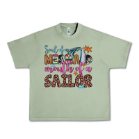 Oil Green soul of a mermaid mouth of a sailor Urban Heavy Tee - JahusDesignShop