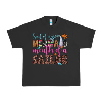 Pigment Black soul of a mermaid mouth of a sailor Urban Heavy Tee - JahusDesignShop