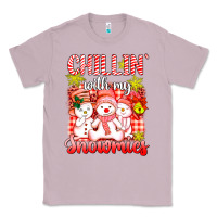 Lilac chillin  with my red snowmies Classic Tee - AdoDesignShop