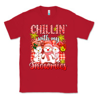 Red chillin  with my red snowmies Classic Tee - AdoDesignShop