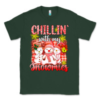 Sports Green chillin  with my red snowmies Classic Tee - AdoDesignShop