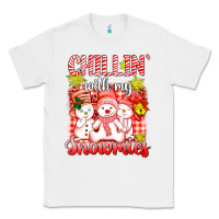 White chillin  with my red snowmies Classic Tee - AdoDesignShop