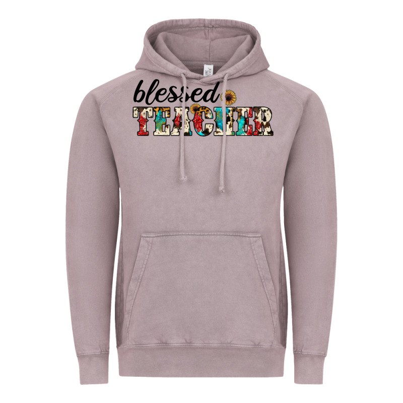 Blessed Teacher Vintage Hoodie by JahusDesignShop | Teevron