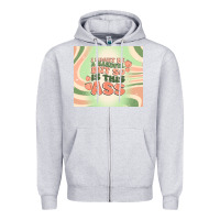 Heather Grey i might be a handful but so is this ass Zipper Hoodie - MaliasSmallBusiness