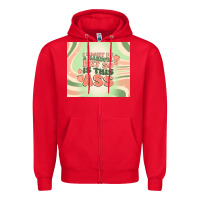 Red i might be a handful but so is this ass Zipper Hoodie - MaliasSmallBusiness