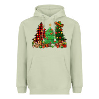 Matcha Mexican Christmas trees Heavyweight Hoodie - NancyCooperArtShop
