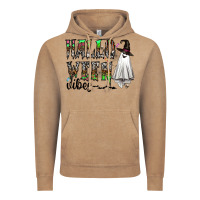 Vintage Coffee halloween vibes Vintage Hoodie - CowhideDigitalArt