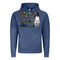 Vintage Denim halloween vibes Vintage Hoodie - CowhideDigitalArt