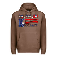 Chestnut patriotic baseball kindergarten theme Premium Hoodie - JahusDesignShop
