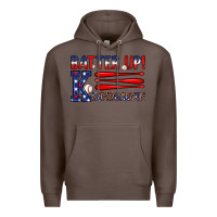 Coffee patriotic baseball kindergarten theme Premium Hoodie - JahusDesignShop