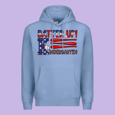 Patriotic Baseball Kindergarten Theme Premium Hoodie Designed By Jahusdesignshop