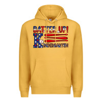Mustard patriotic baseball kindergarten theme Premium Hoodie - JahusDesignShop
