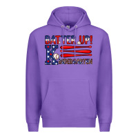 Purple patriotic baseball kindergarten theme Premium Hoodie - JahusDesignShop