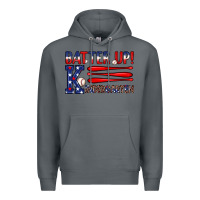 Rock patriotic baseball kindergarten theme Premium Hoodie - JahusDesignShop