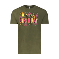 Vintage Olive it's my birthday Vintage Tee - JahusDesignShop
