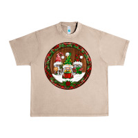 French Oak christmas gnomies christmas ornament Urban Heavy Tee - BundleAndBundleShop