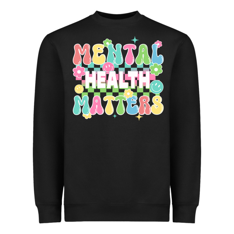 Mental Health Matters Heavyweight Sweatshirt by JahusDesignShop | Teevron