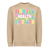 Mushroom mental health matters Heavyweight Sweatshirt - JahusDesignShop