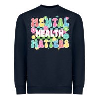 Navy mental health matters Heavyweight Sweatshirt - JahusDesignShop