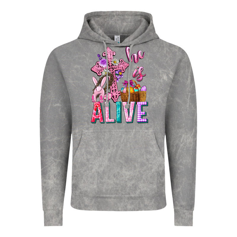 He Is Alive Easter Vintage Hoodie by Neo Western | Teevron