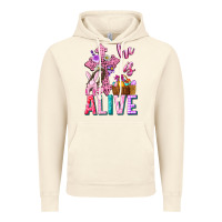 Vintage Artic he is alive easter Vintage Hoodie - Neo Western