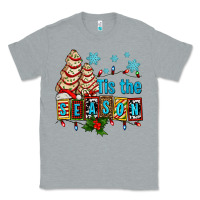 Heather Grey tis the season christmas tree cake ado Classic Tee - AdoDesignShop
