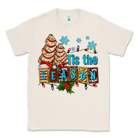 Natural tis the season christmas tree cake ado Classic Tee - AdoDesignShop