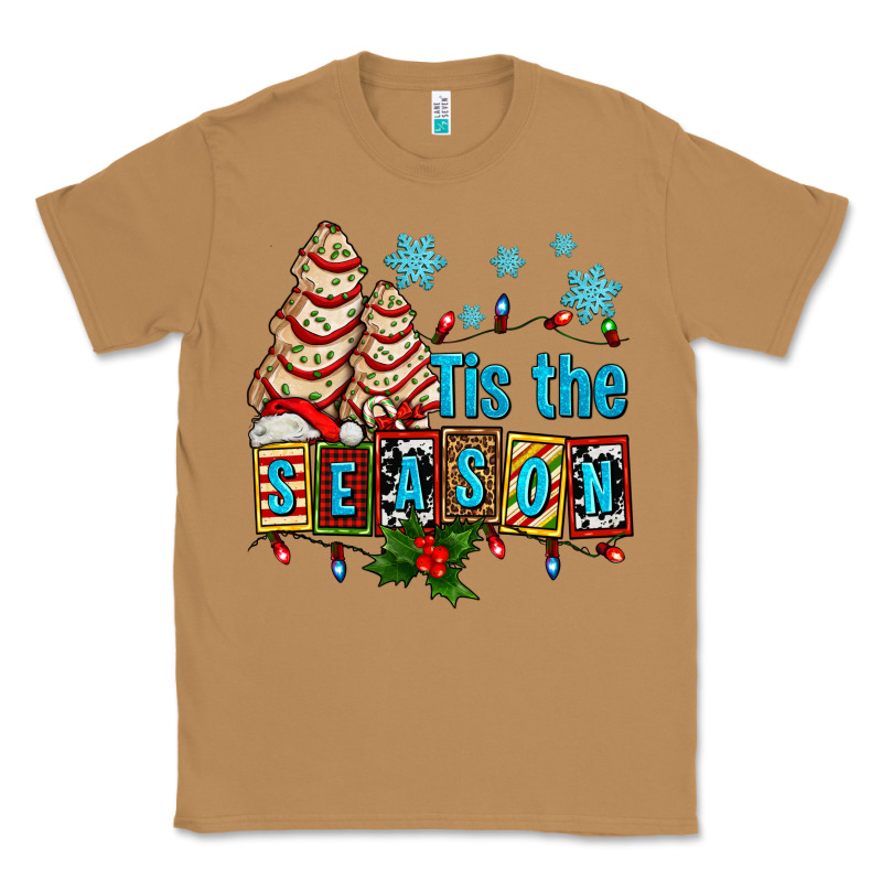 Tis The Season Christmas Tree Cake Ado Classic Tee by AdoDesignShop | Teevron