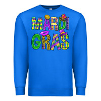 True Royal Western Mardi Gras Premium Sweatshirt - BundleAndBundleShop