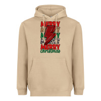 Mushroom merry christmas lightning bolt Heavyweight Hoodie - MaliasSmallBusiness