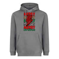 Storm merry christmas lightning bolt Heavyweight Hoodie - MaliasSmallBusiness