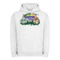 Pigment Lunar Rock Happy Easter Day rainbow Urban Hoodie - HowdyJamesFarm